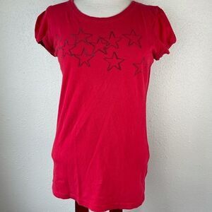 Converse One Star Red T-Shirt Size M EUC